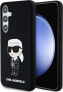 Фото #1 товара Karl Lagerfeld Etui Karl Lagerfeld KLHCS24MSNIKBCK Samsung Galaxy S24+ Plus hardcase Silicone Ikonik czarny/black