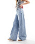 Фото #2 товара Levi's '94 baggy wide leg jeans in light blue wash