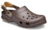 Crocs卡骆驰 Classic clog 运动凉鞋 男女同款 咖啡色 / Сланцы Crocs Classic clog 206340-206