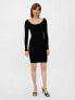 Dámské šaty VMGLORY Slim Fit 10268007 Black