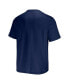 Фото #4 товара Men's NFL x Darius Rucker Collection by Navy New England Patriots Stripe T-shirt