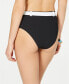 Volcom Women's Juniors' 236215 Rib Retro Bikini Bottoms BLACK Swimwear Size L