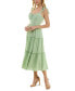 Фото #9 товара Платье женское Trixxi с завязками и оборками в полусолнце