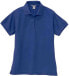 Фото #2 товара River's End Ezcare Sport Short Sleeve Polo Shirt Womens Blue Casual 3302-RB