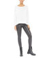 ფოტო #3 პროდუქტის Faux Leather Moto Leggings, Regular & Petite