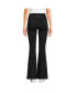 ფოტო #3 პროდუქტის Petite Active Hi Impact High Rise Slim Flare Pants