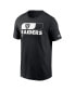 Фото #2 товара Men's Black Las Vegas Raiders Air Essential T-Shirt