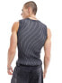 Фото #3 товара ASOS DESIGN muscle tank vest in washed grey rib