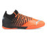 Фото #1 товара Puma Future Z 1.3 Pro Court Indoor Soccer Mens Black, Orange Sneakers Athletic S