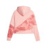 Фото #2 товара Puma Power Cat Marbleized Pullover Hoodie Womens Pink Casual Outerwear 67720563