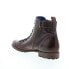 Фото #6 товара Bed Stu Old Bowen F479014 Mens Brown Leather Lace Up Casual Dress Boots 11.5