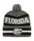Фото #1 товара Men's Green Florida Gators OHT Military-Inspired Appreciation Bering Cuffed Knit Hat with Pom