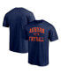 Фото #1 товара Men's Navy Auburn Tigers First Sprint Team T-shirt