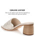 ფოტო #7 პროდუქტის Women's Kellee Woven Block Heel Sandals