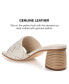 Фото #7 товара Women's Kellee Woven Block Heel Sandals