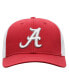 Фото #3 товара Men's Crimson, White Alabama Crimson Tide Trucker Snapback Hat