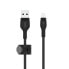 Belkin CAA010BT3MBK - 3 m - USB A - USB C/Lightning - Black