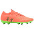 UNDER ARMOUR Magnetico Select 4 FG football boots Flare Orange / Flare Orange / Black, 38.5 - фото #2