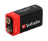 Фото #4 товара Одноразовая батарейка Вербатим 9V Alkaline Batteries - 1 шт. - Многоцветный - 46 г