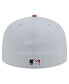 ფოტო #2 პროდუქტის Men's Gray Boston Red Sox Active Team Camo 59FIFTY Fitted Hat