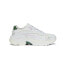 Фото #1 товара Puma Teveris Nitro Preppy Lace Up Womens White Sneakers Casual Shoes 39109601