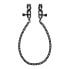 Фото #1 товара Adjustable nipple clamps with black chain