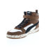 Фото #7 товара Puma RBD Game Barista 38978501 Mens Brown Leather Lifestyle Sneakers Shoes