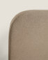 Фото #3 товара Rounded headboard with linen and cotton cover