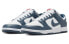 Nike Dunk Low Retro "Valerian Blue" 经典 低帮 板鞋 男款 白藏青 / Кроссовки Nike Dunk Low DD1391-400 44.5 - фото #3