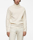 Фото #3 товара Men's Twisted Turtleneck Sweater