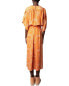 Фото #2 товара Zadig & Voltaire Rusty Silk Maxi Dress Women's M