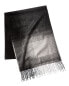 Bruno Magli Ombre Cashmere Scarf Men's Grey Os