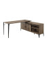 Zakwani Writing Desk, Rustic Oak