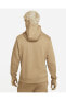 Фото #2 товара Sportswear Men's Fleece Pullover Hoodie - Brown Dv9129-258