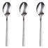 SAN IGNACIO SG7777 Polished Stainless Steel Spoon Set 3 Units Серебристый - фото #1