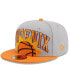 Фото #1 товара Men's Gray, Orange Phoenix Suns Tip-Off Two-Tone 59FIFTY Fitted Hat