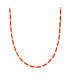 Фото #1 товара Coral Bar Necklace 14K Gold