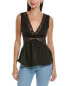 Фото #1 товара Reveriee Lace Insert Top Women's