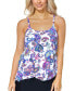 Women's Capetown Paisley Underwire Tankini Top, Created for Macy's