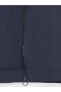 LCW Modest Kapüşonlu Düz Uzun Kollu Kadın Fermuarlı Sweatshirt