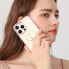 Фото #2 товара Чехол для смартфона Kingxbar, модель iPhone 14 Pro, розовый с кристаллами.