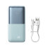 Фото #6 товара Bipow Pro powerbank 10000mAh 22.5W + kabel USB 3A 0.3m niebieski