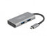 Фото #1 товара Delock 63261 - USB 3.2 Gen 2 (3.1 Gen 2) Type-C - USB 3.2 Gen 2 (3.1 Gen 2) Type-A - USB 3.2 Gen 2 (3.1 Gen 2) Type-C - 10000 Mbit/s - Black - Grey - Aluminium - 0.12 m