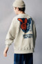 Embroidered rabbit sweatshirt