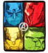 Avengers Boxes Super Plush Throw Blanket 46" x 60"