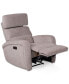 Фото #2 товара Stellarae Fabric Power Recliner with USB, Created for Macy's