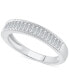 Diamond Baguette Anniversary Band (1/2 ct. t.w.) in 14k White Gold
