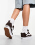 Фото #2 товара Vans Knu Skool chunky trainers in brown and white