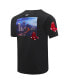 Фото #3 товара Men's Black Boston Red Sox Cityscape T-Shirt