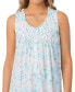 Women's Floral Ruffled Lace-Trim Chemise